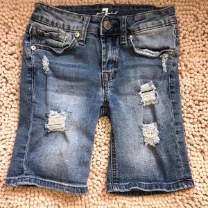 7 For All Man Kind girls shorts size 8